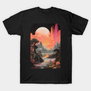 Whispers of the Wild Vintage Nature Aesthetic Art T-Shirt